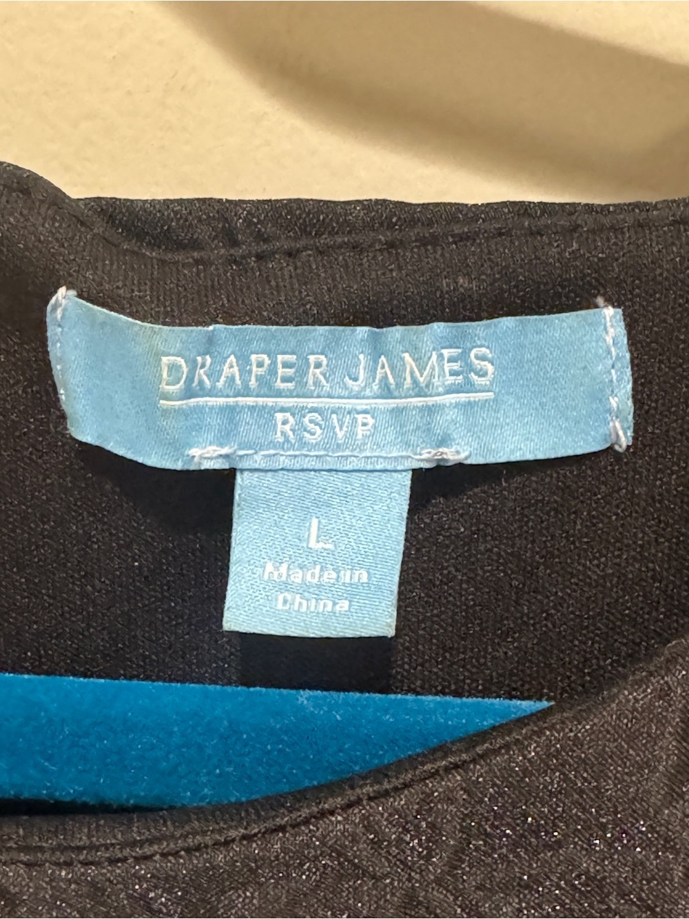 Draper James Black Textured Sleeveless Fit-and-Flare Dress - Picture 2 of 5